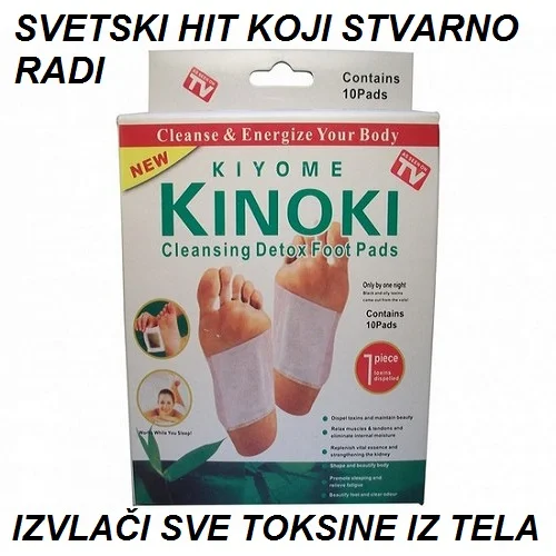 Kinoki flasteri za detoksikaciju cijelog tijela – Prirodni saveznik vašeg zdravlja