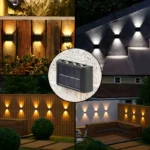 Zidne solarne lampe - 2 komada