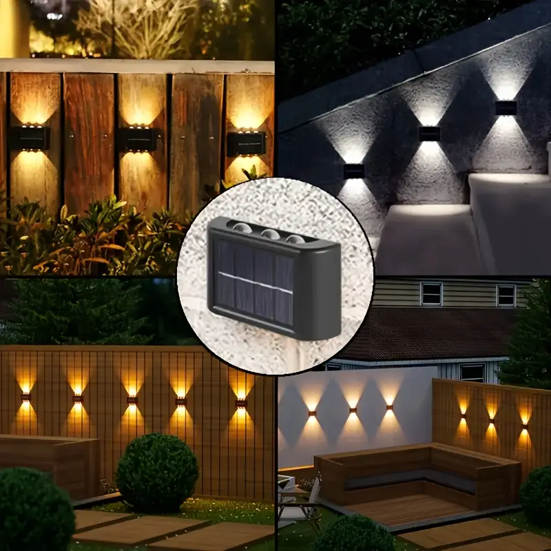 Zidne solarne lampe - 2 komada