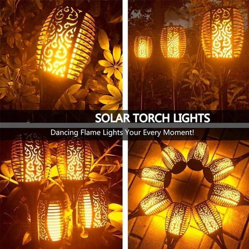 Solarna Baklja Za Dvorište (2 Komada) - Veliki model (51.5cm)